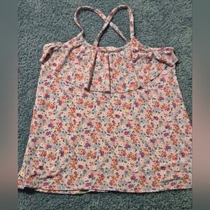 Bixby Nomad The Ruffle Front Tank Girls Sixe S (6/7)